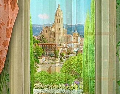Фототюль Женский уголок