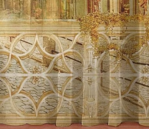 Тюль 3D Города мира Прага