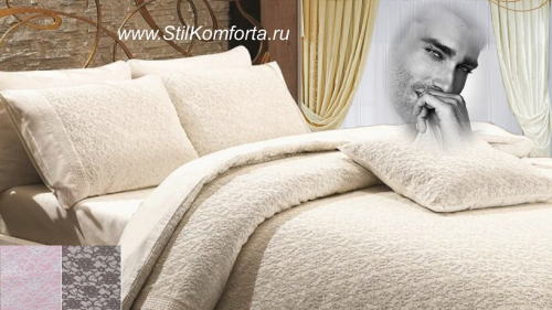 Элитное постельное белье сатин Куинос