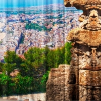 Фотошторы с печатью 3d Арка