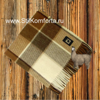 Плед большая клетка 023